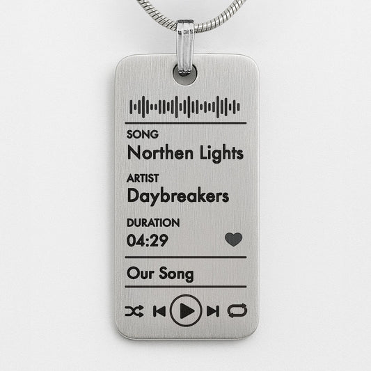 Favorite Music - Custom - Necklace