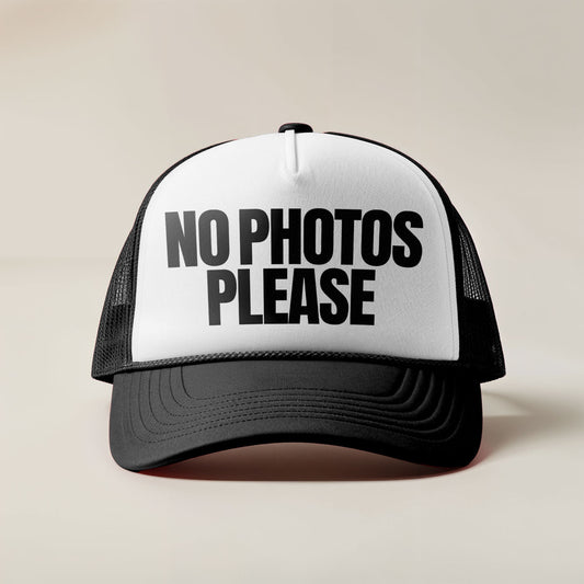 No Photos - Cap