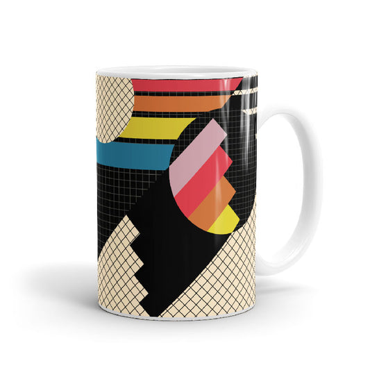 Abstract Grid - Mug