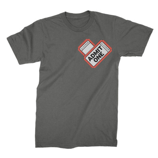 ADMIT ONE HEART - T-Shirt