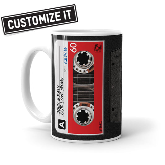 Cassette Tape Black - Mug