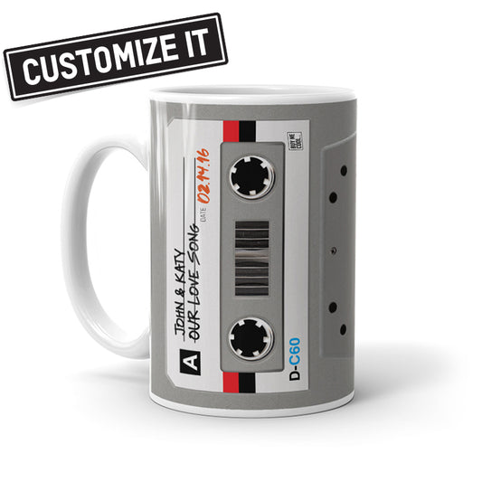 Cassette Tape Grey - Mug