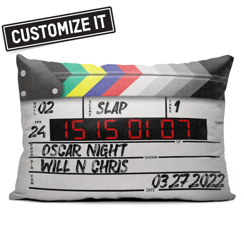 Digital Clapperboard - Throw Pillow