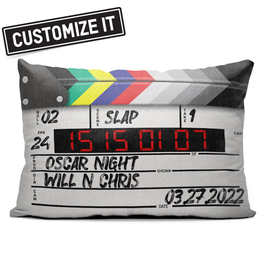 Digital Clapperboard - Throw Pillow