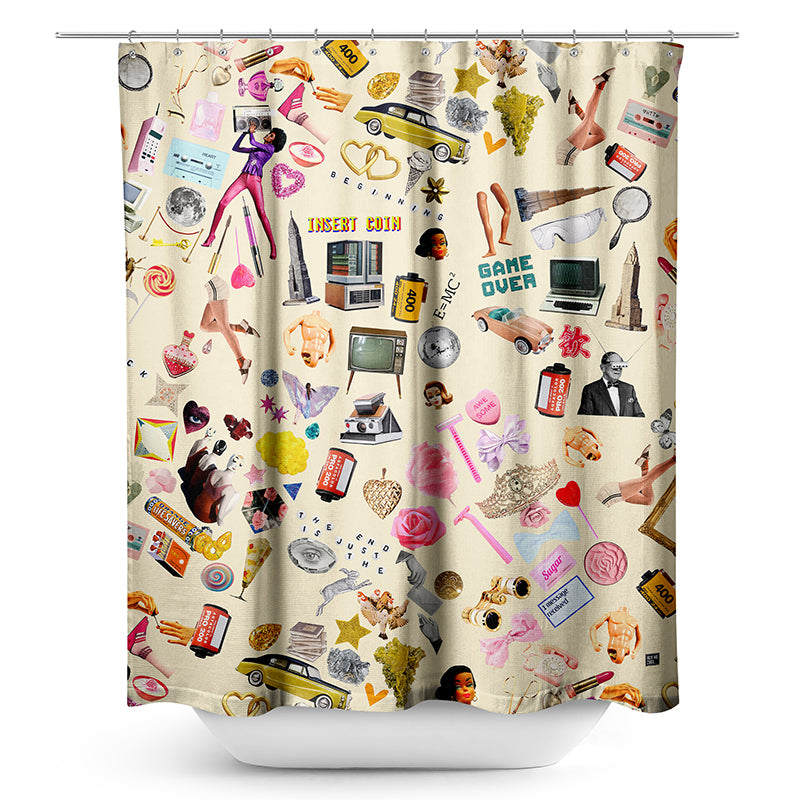 Collage Kit - Shower Curtain