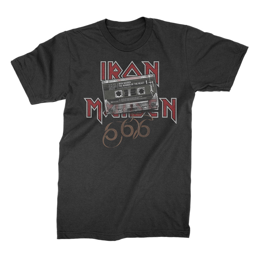 The Number Of The Beast Cassette Tape - T-Shirt