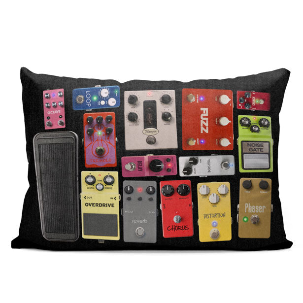 Pedal Board - Throw Pillow