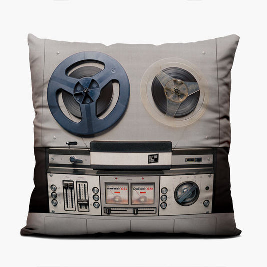 Reel to Reel Studio Set - Throw Pillow