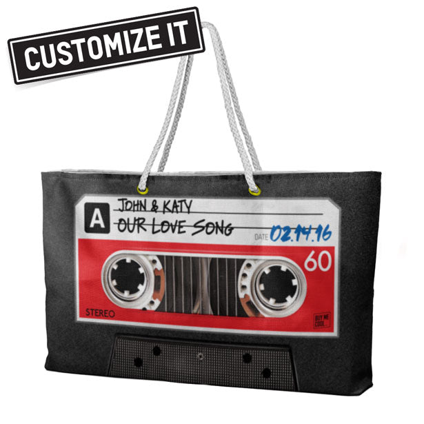 Cassette Tape - Weekender Bag