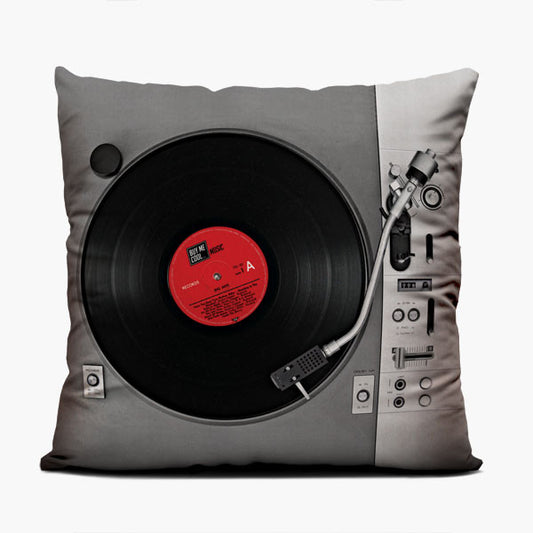 Turntable Classic Set - Throw Pillow