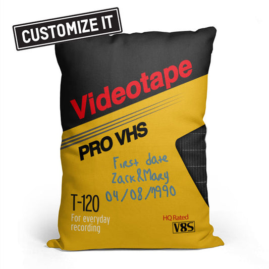 VHS 4 - Throw Pillow