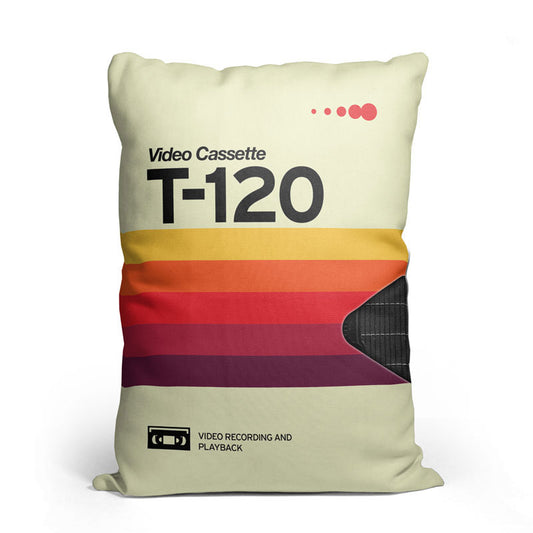 VHS 5 - Throw Pillow