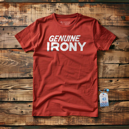 Genuine Irony - T-Shirt