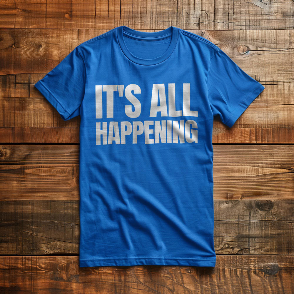It's All Happening T-Shirt – Regular True Royal