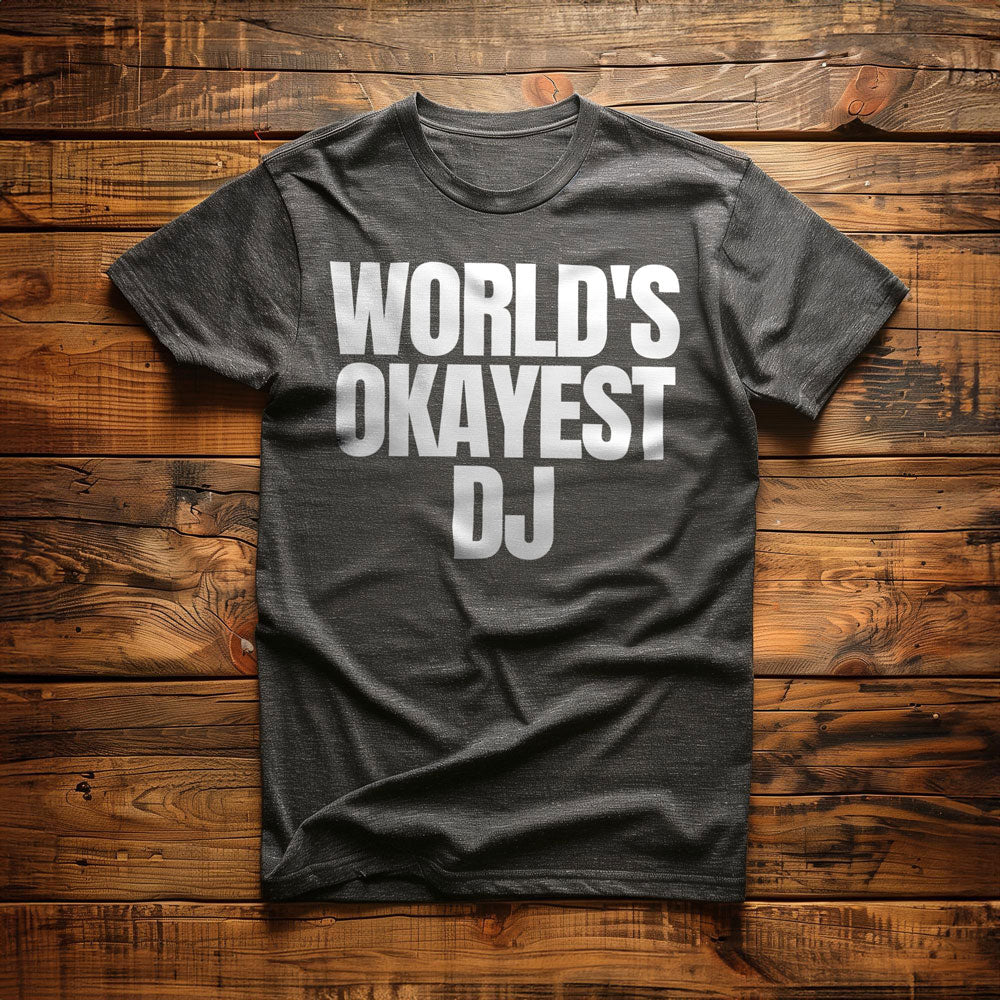 World's Okayest DJ - T-Shirt