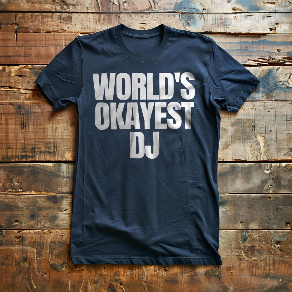 World's Okayest DJ - T-Shirt