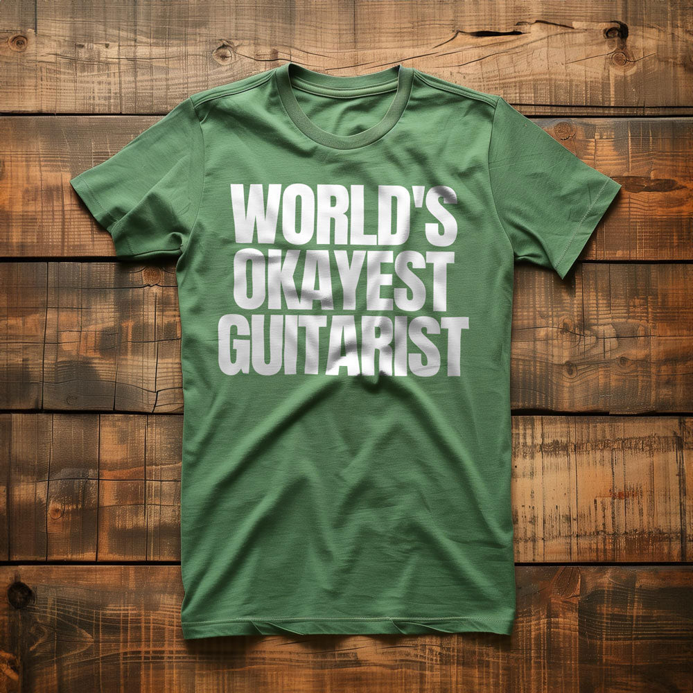 World's Okayest Guitarist - T-Shirt
