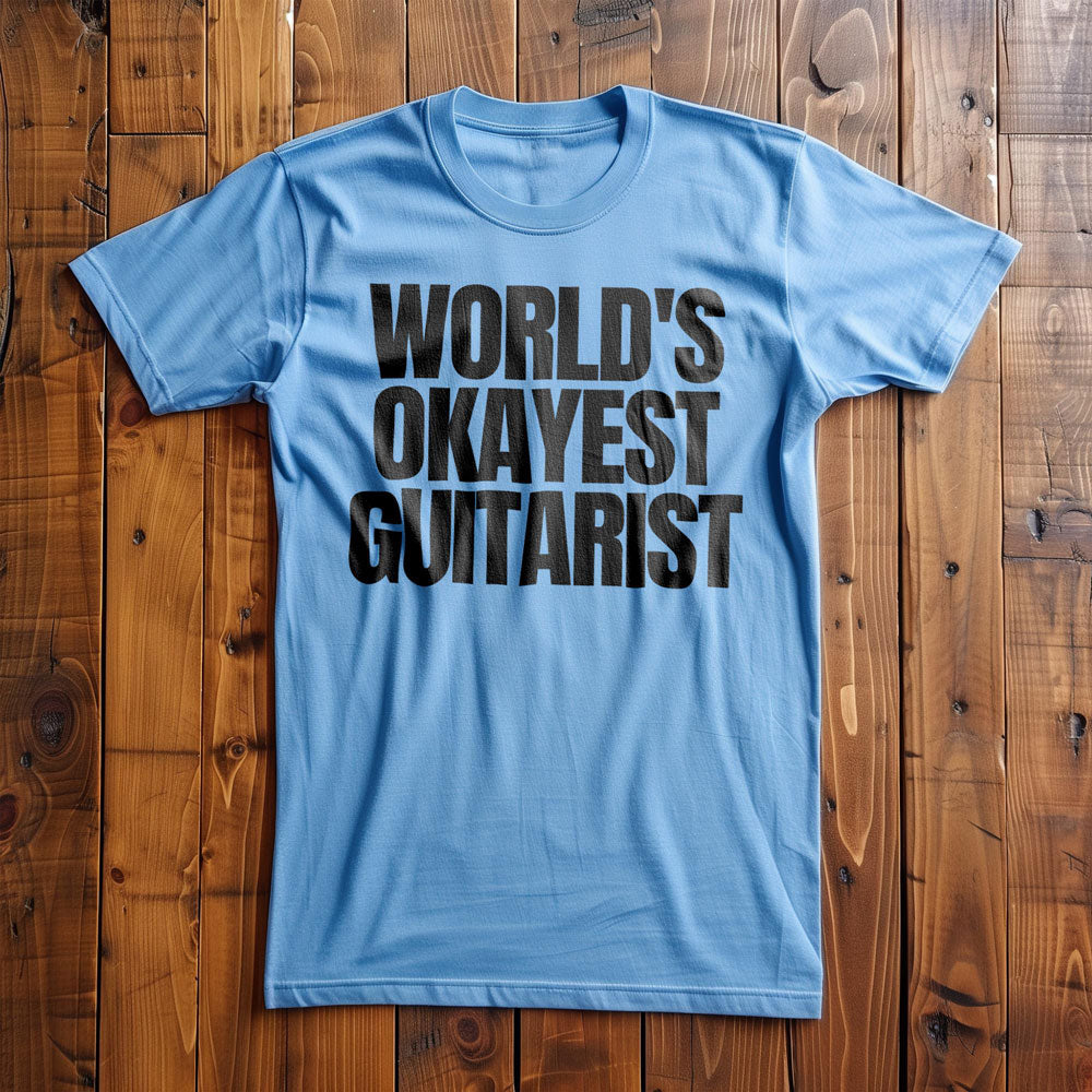 World's Okayest Guitarist - T-Shirt