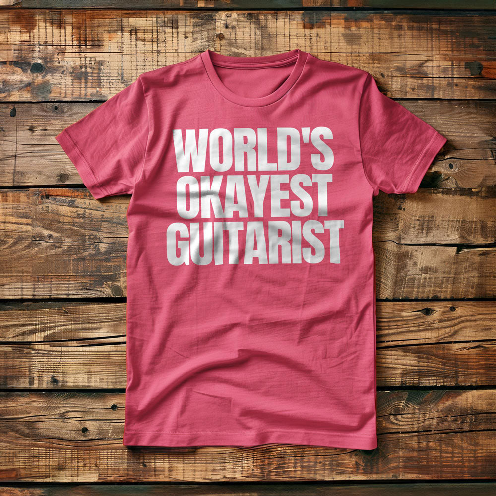 World's Okayest Guitarist - T-Shirt
