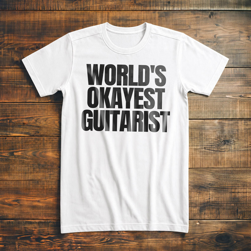 World's Okayest Guitarist - T-Shirt