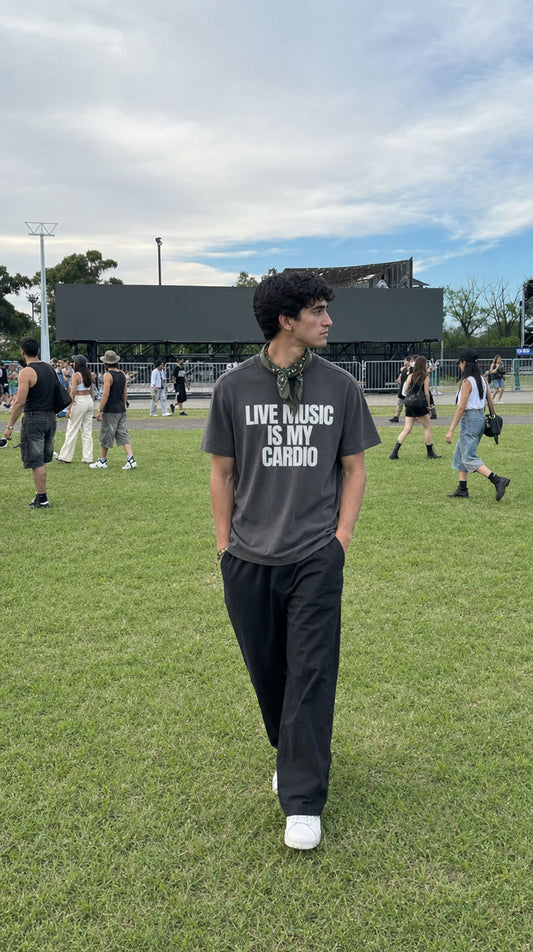 Live Music Is My Cardio - T-Shirt