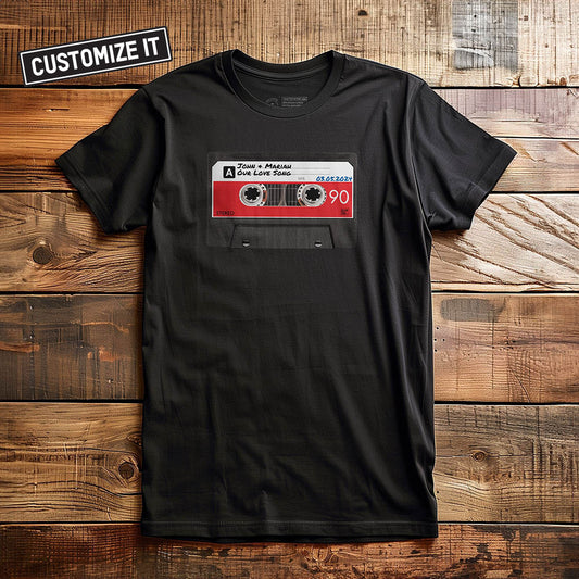 Cassette Tape Black - T-Shirt