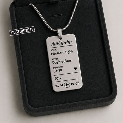 Favorite Music - Custom - Necklace