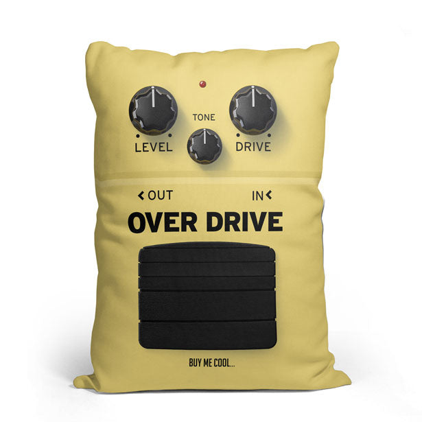 guitar pedal pillow Overdrive - Throw Lenses:Gold Flash Ethereal - Reverb and nitrilhandschuhe m feel exterior ensures a
