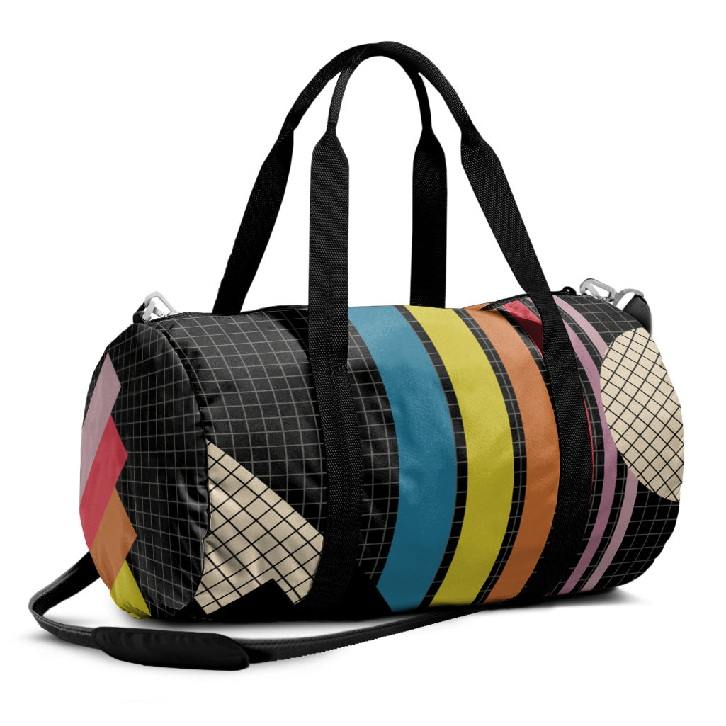 Abstract Grid - Duffle Bag