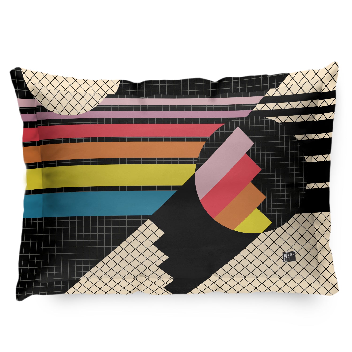 Abstract Grid - Pillow Sham