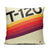Abstract VHS Classic - Throw Pillow