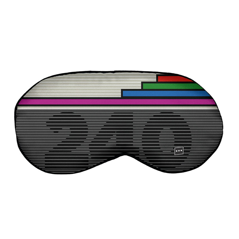 Abstract VHS Color - Sleep Mask