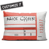 Alice Cooper Concert Stub - Throw Pillow