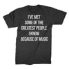 Because Of Music - T-Shirt