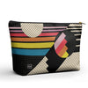 Abstract Grid - Pouch Bag