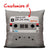 Cassette Tape Grey - Square - Throw Pillow