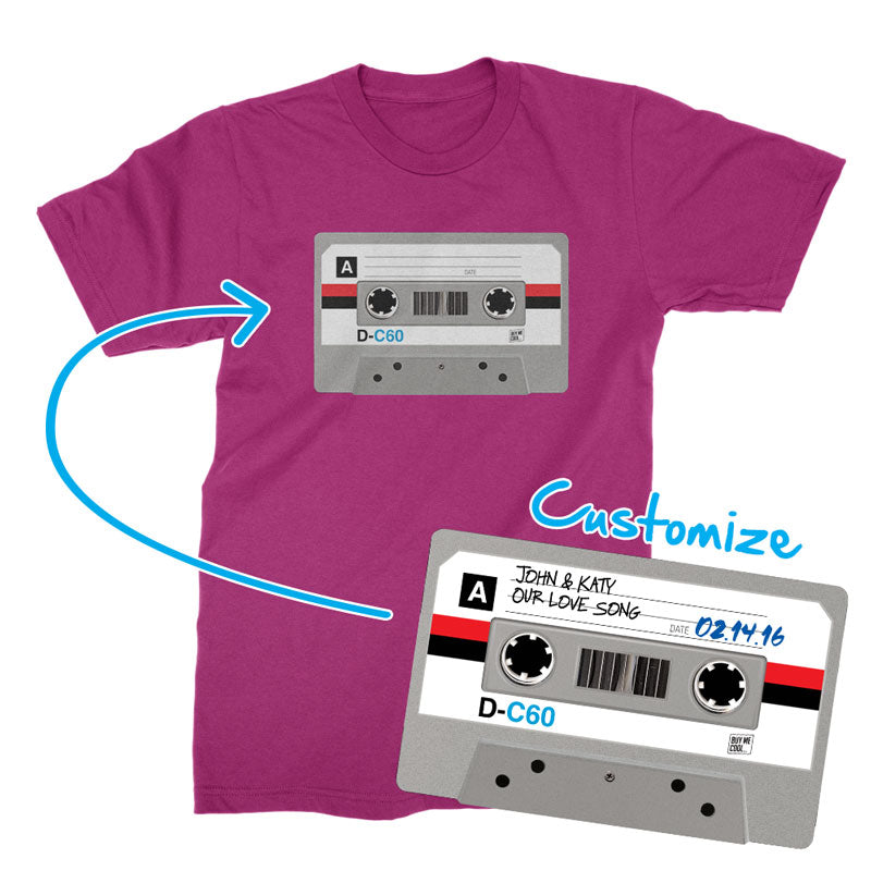 Cassette Tape Grey - T-Shirt