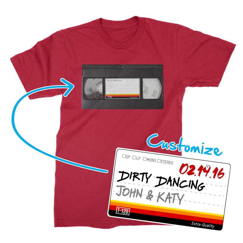 Funny Movie Shirt - Keepin It Reel VCR Videocassette VHS Tee