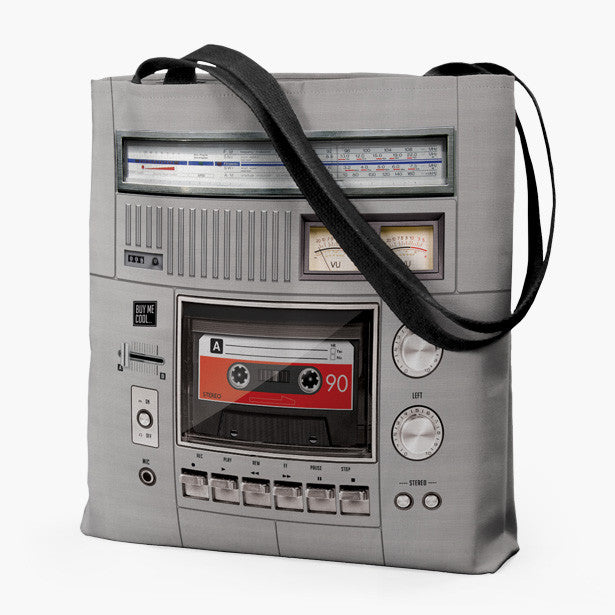 Cassette Deck and Speaker Classic - Tote Bag
