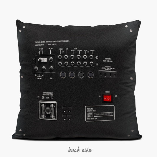 Cassette Deck - Throw Pillow