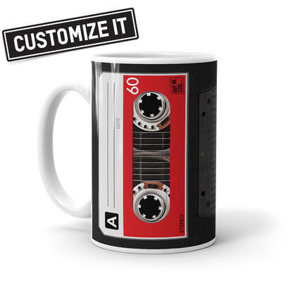 Cassette Tape Black - Mug