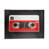 Cassette Tape Black - Rectangular Rug