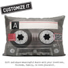 Cassette Tape Transparent - Throw Pillow