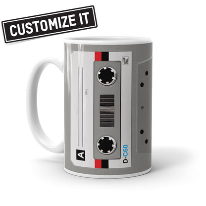 Cassette Tape Grey - Mug