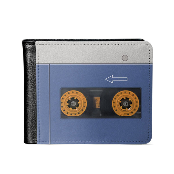 Cassette Tape Black - Men's Wallet