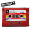 Cassette Tape Red - Pouch