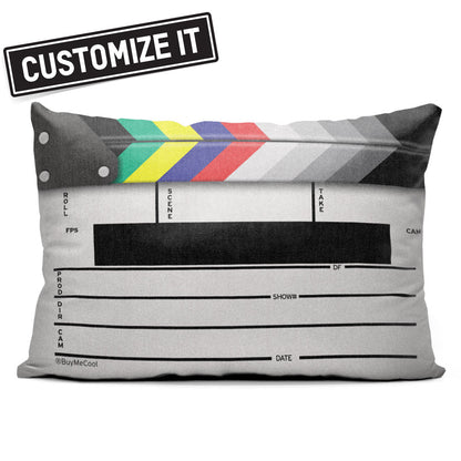 Digital Clapperboard - Throw Pillow
