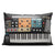 Color Synth - Throw Pillow