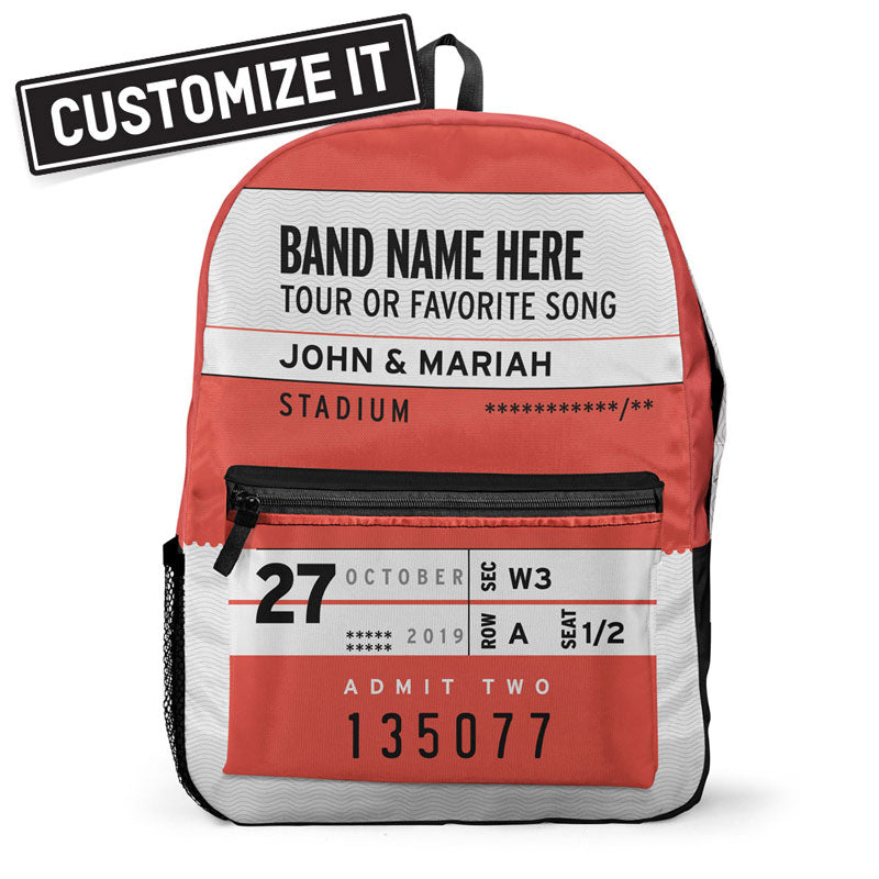 Concert Stub - Backpack