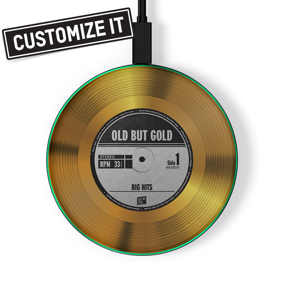 Gold Record - Wireless Charger - Open Box